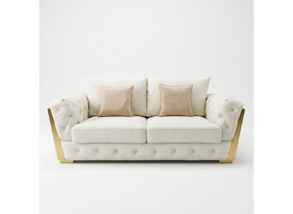Ontwerp tweepersoons lounge meubels, 2-zits bank sofa bekleding club banken.
