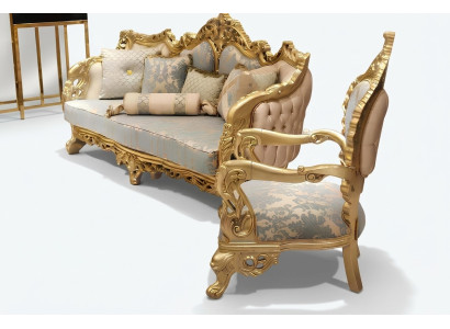 Sofa set 3+1 zits fauteuil set Chesterfield relax fauteuil meubilair