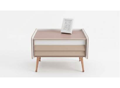Ontwerp nachtkastje console bijzettafel slaapkamer luxe console tafels hout