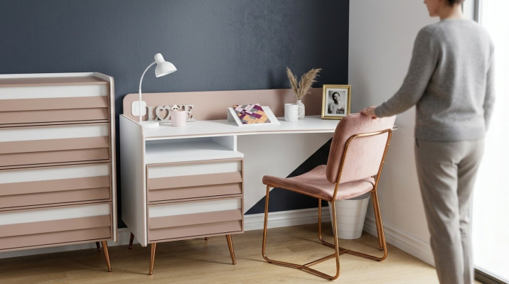 Bureau modern Bureau hout Jeugd kinderkamer Ontwerp meubilair Nieuw