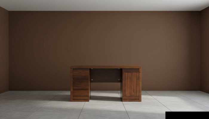 Tafel Bureau Houten tafel Computertafel Massief houten tafel Kantoor bureau Kantoor meubilair Tafels