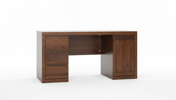 Tafel Bureau Houten tafel Computertafel Massief houten tafel Kantoor bureau Kantoor meubilair Tafels