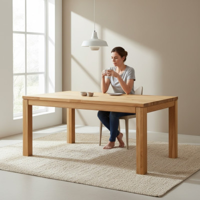 Eettafel Hout Tafels Woon Eetkamer Tafel 160x90 Massief Houten Eettafels Echt Hout