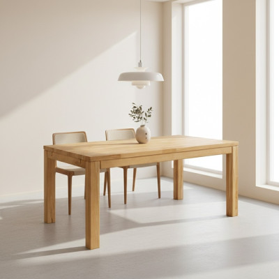 Eettafel Hout Woon Eet Kamer Tafel 140x90cm Eettafels Massief Massiefhout Tafels