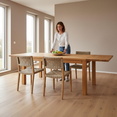 Eetkamer Eettafel Massieve Tafels Meubels Tafel 140x90cm Echt Hout Massief Nieuw