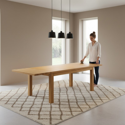 Eettafel Houten Tafels Woon Eetkamertafel 120x80 cm Massief houten eettafels Echt hout
