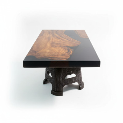 Salontafel River Table Massieve Tafels 100x60 Riviertafel Echt Hout