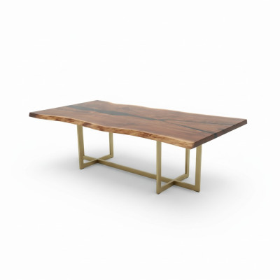 Riviertafel Eettafel Massief Tafels 240x100 Epoxyhars Zee