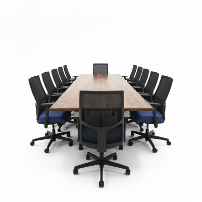 Conferentie Besprekingstafel Echt Hout Massieve Meubels Tafels Eettafel