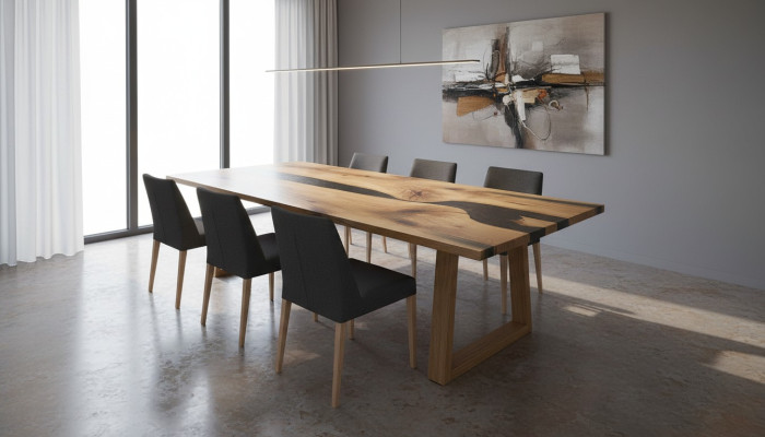 Vergadertafel Eettafel Met de hand vervaardigde design tafel Hedendaags