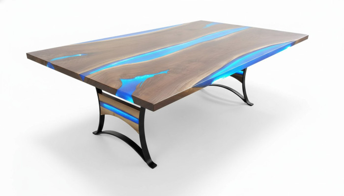 Eettafel River Table Echt hout Riviertafel 260x110 Massieve tafels