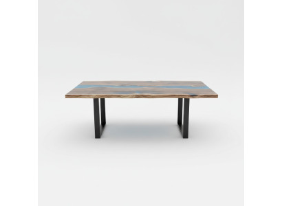 Rivier Tafels Eettafel Ontwerp Tafel Moderne Zee Meubels 220x90 Epoxy Hars Oceaan