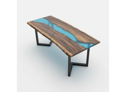 Salontafel River Table Massieve Tafels 100x50 Riviertafel Zee Waterval