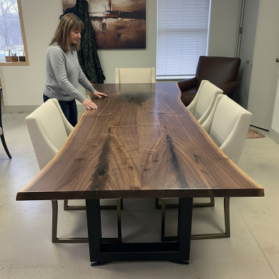 Eettafel Ontwerp Tafel Moderne Tafels Zee Oceaan Rivier Meubels 240x100 Epoxyhars