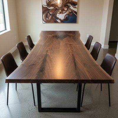 Eettafel Ontwerp Tafel Moderne Tafels Zee Oceaan Rivier Meubels 240x100 Epoxyhars