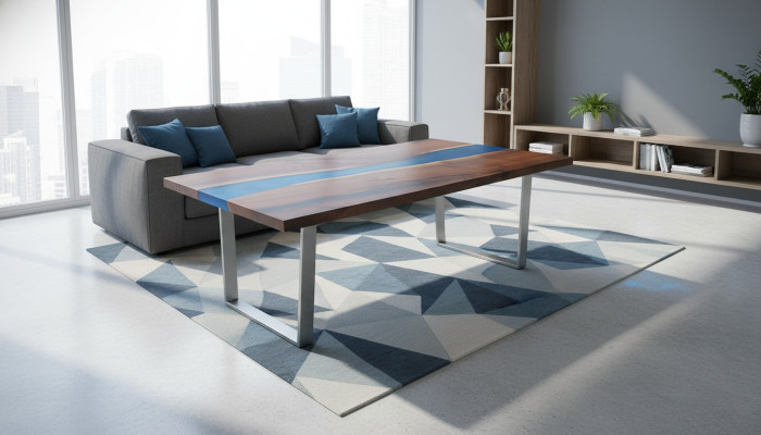 Ontwerptafel Bijzettafel Epoxy Meubels Tafel Salontafel Epoxyhars Tafels