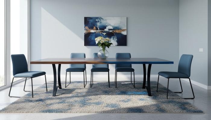 Moderne Tafels Eettafel Meer Design Tafel Hars Rivier Meubels 220x90 Epoxy Oceaan