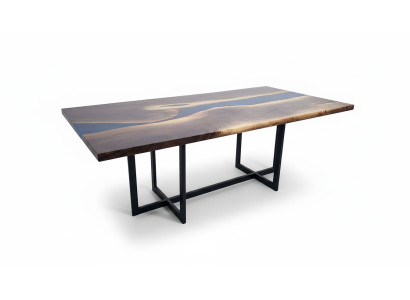 Eettafel Ontwerp Tafel Hars Moderne Tafels Zee Oceaan Rivier Meubels 220x90 Epoxy