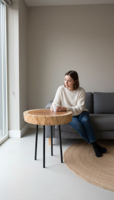 Bijzettafel Handgemaakte design tafel Bijzettafel Salontafel