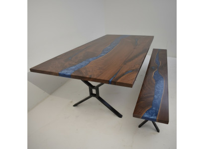 Ontwerp Tafel Bank Eettafel Keukentafel Tafels Banken Massief Echt Hout Woonkamer