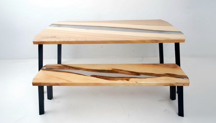 Console tafel bijzettafel sideboard console tafel wandtafels epoxy nieuw epox.