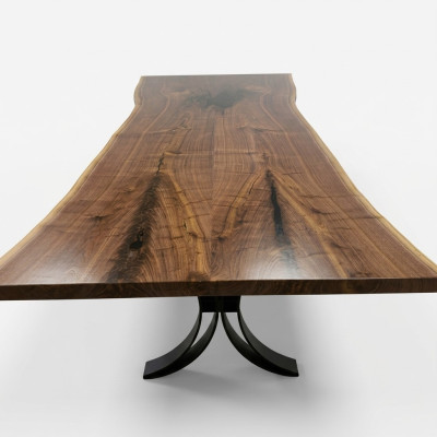 Luxe eettafel echt hout design eettafel massieve tafels 1m² prijs