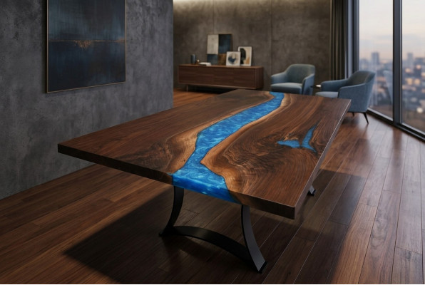 Epoxiehars Eettafel Eettafel Vergadertafel Ontwerper 1QM