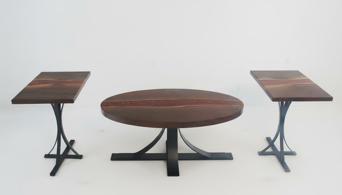 Bijzettafel Ontwerper Tafel Salontafel Handgemaakt Prijs 1 vierkante meter Nieuw