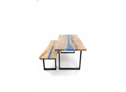 Ontwerp Tafel Bank Eettafel Keukentafel Woonkamertafels Banken Massief epoxy nieuw