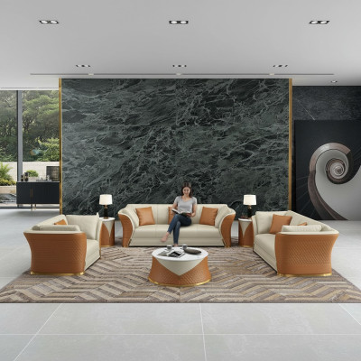 Exclusieve designmeubels 32-zits woonlandschap bankstel set 2-delig.