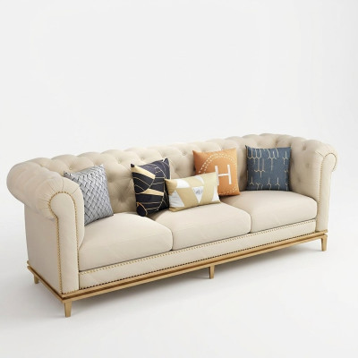 Klassieke driezitsbank sofa 3 zits ontwerp Chesterfield Italiaanse stijl