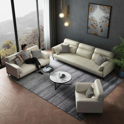 Italiaanse designmeubelen bankstel 3-zitsbank gestoffeerd textielstoffen