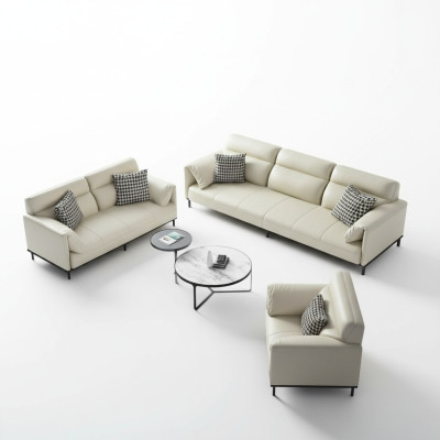 Italiaanse designmeubelen bankstel 3-zitsbank gestoffeerd textielstoffen