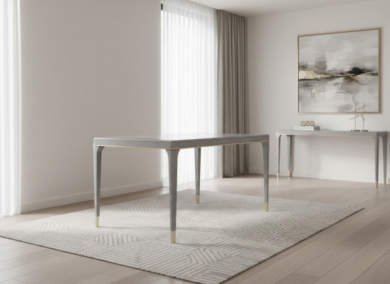 Italiaanse stijl meubels Eettafel Tafel Houten meubels Eetkamer 140x85cm