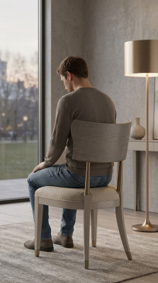 Stoel eetkamerstoelen houten leunstoelen design leunstoelen luxe meubelen