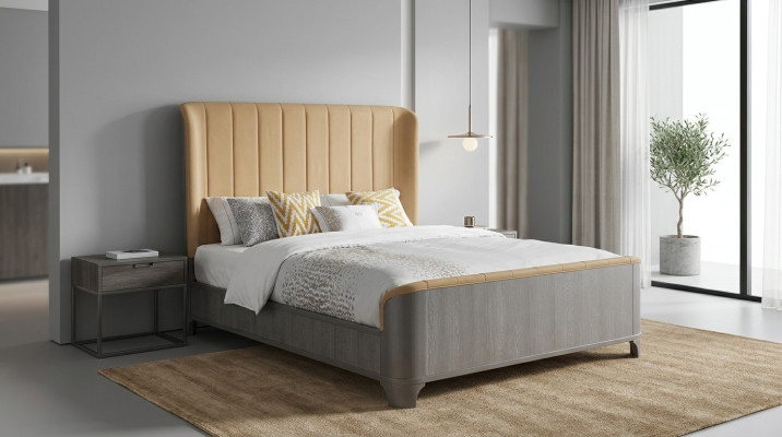 Luxe bed Amerikaanse stijl meubels slaapkamer hotelbedden ontwerp