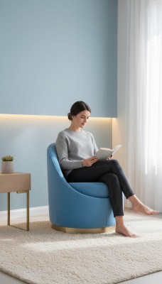 Blauw ontwerp hotel lounge club fauteuils gestoffeerde stoelen woonkamer