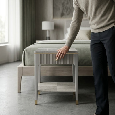 Italiaanse stijl meubels Inrichting Bijzettafel Nachtkastje Console Tafels