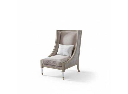 Luxe fauteuil ontwerpstoel Dubai hotelmeubels inrichting eenzitter relaxen