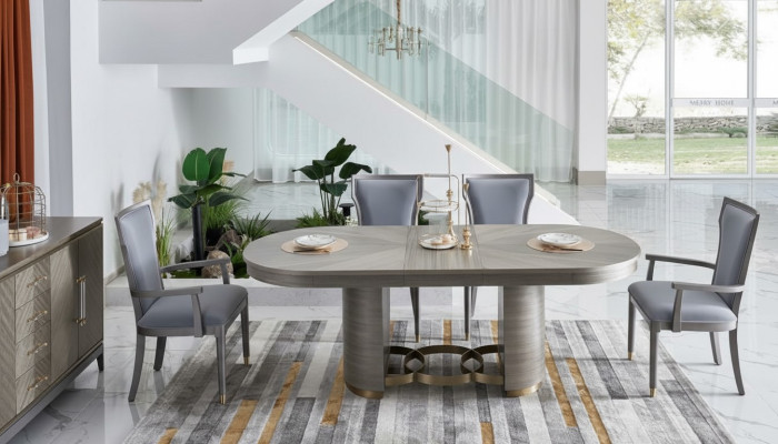 Ontwerpstoelset 6x luxe stoelen zitkussen groep fauteuilset compleet nieuw
