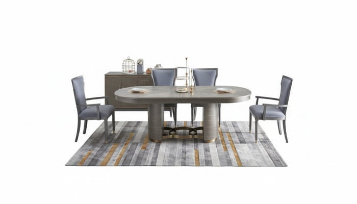 Ontwerpstoelset 6x luxe stoelen zitkussen groep fauteuilset compleet nieuw
