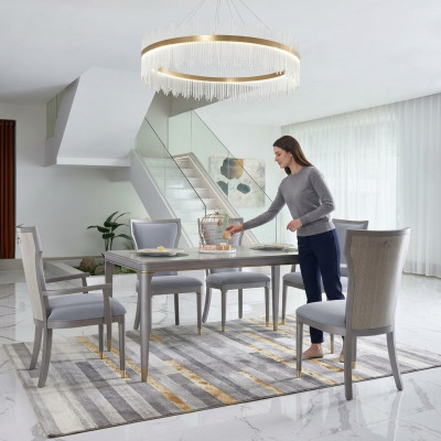 Eetkamertafel Designer Luxe meubels Houten tafels 160x90cm Woonkamer