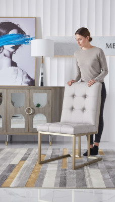Stoel Armstoel Design Luxe Meubilair Hoogwaardige Stoelen Leuning Hotel