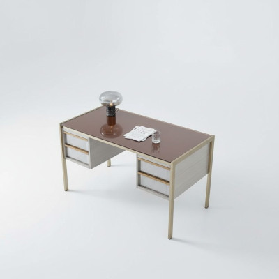 Luxe bureau tafel bureau chef tafels kantoor inrichting meubels.
