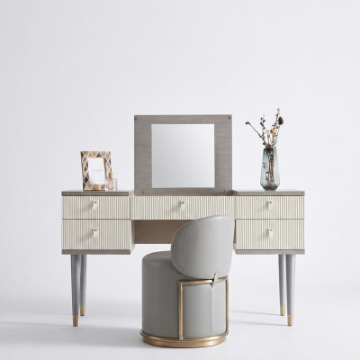 Kaptafel console tafel secretaris make-up spiegel ladekast krukje