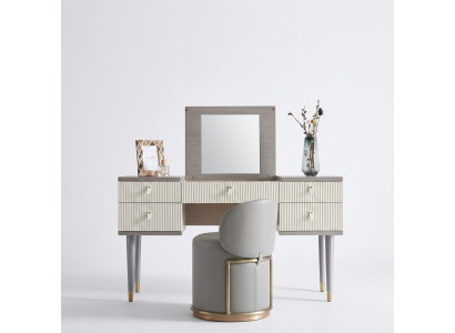 Kaptafel console tafel secretaris make-up spiegel ladekast krukje