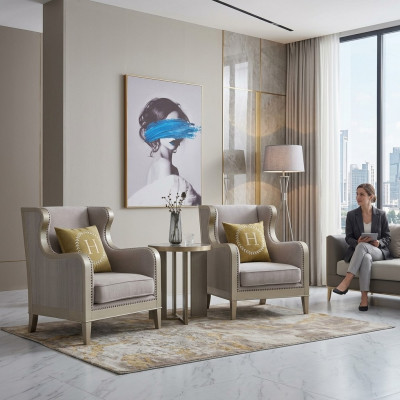 Sofaset Zitkussen Eenpersoons 2x Lounge club design stoelen luxe meubels hotel