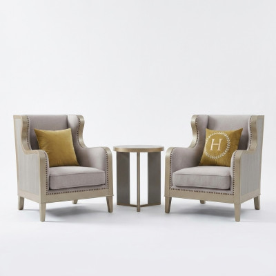 Sofaset Zitkussen Eenpersoons 2x Lounge club design stoelen luxe meubels hotel