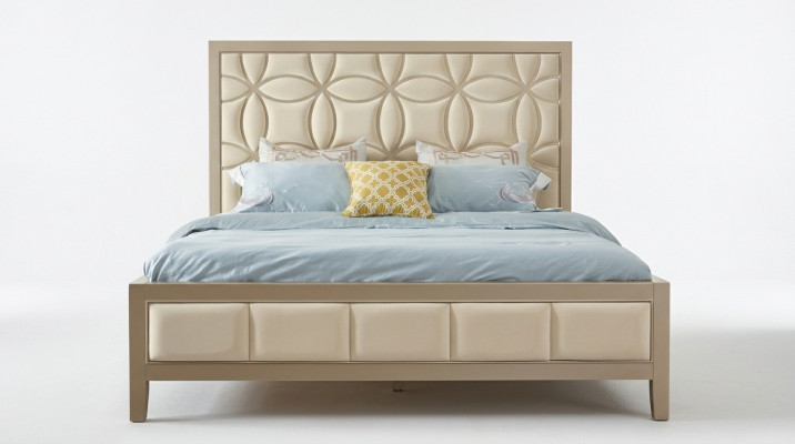 Slaapkamer Luxe Bed Dubbele Bedden Hout 180x200cm Koninklijk Bed Luxe