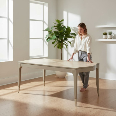 Luxe houten eettafel eettafels ontwerp eettafel houten meubels nieuw